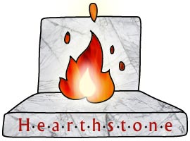 Hearthstone logo by Joumana Medlej